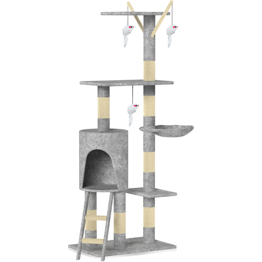 CAT TREE CLIMBING TOWER ACTIVITY CENTRE KITTEN TALL SCRATCHING POST CONDO LARGE