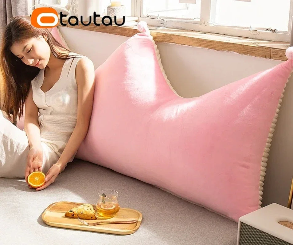 Bed Headboard Cushion Cover Kd004【No Filler Inside! You Need to Buy Filler by Yourself !】