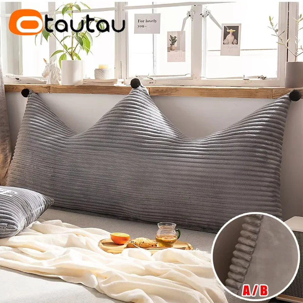 Bed Headboard Cushion Cover Kd004【No Filler Inside! You Need to Buy Filler by Yourself !】