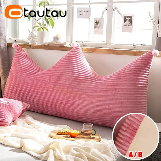 Bed Headboard Cushion Cover Kd004【No Filler Inside! You Need to Buy Filler by Yourself !】