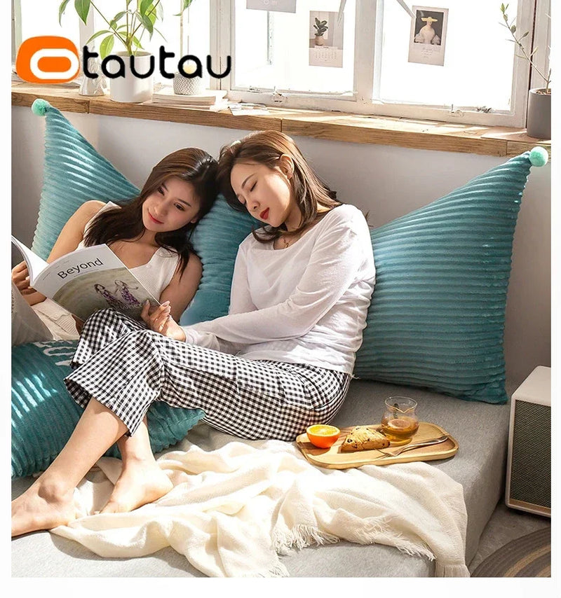 Bed Headboard Cushion Cover Kd004【No Filler Inside! You Need to Buy Filler by Yourself !】