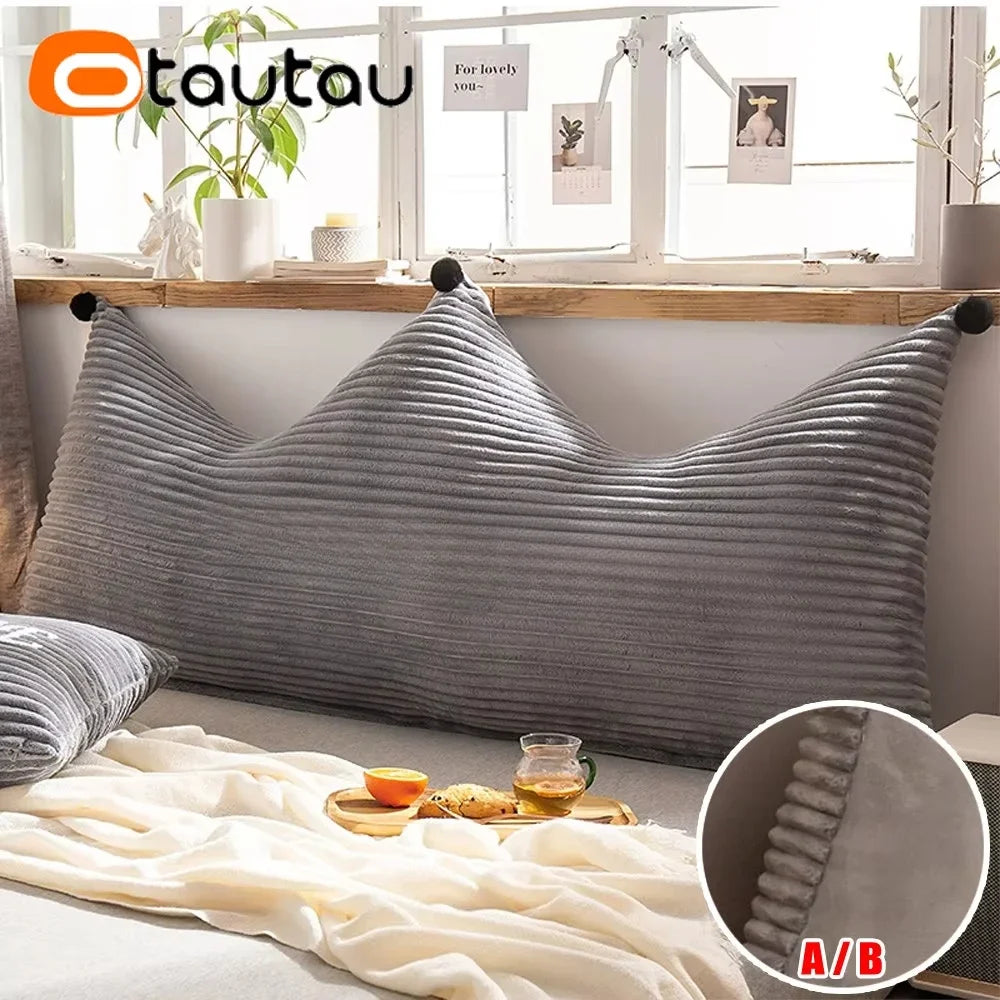Bed Headboard Cushion Cover Kd004【No Filler Inside! You Need to Buy Filler by Yourself !】